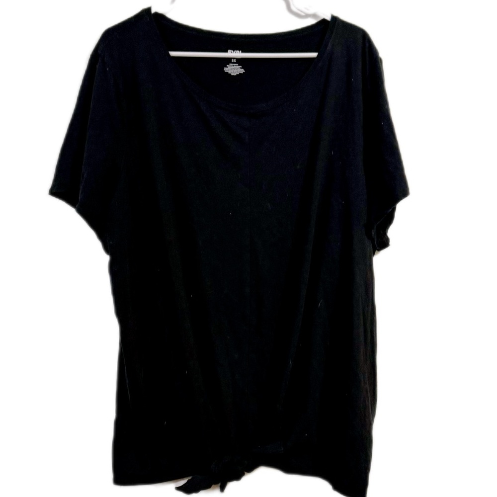 EVRI Black Short Sleeve‎ Top